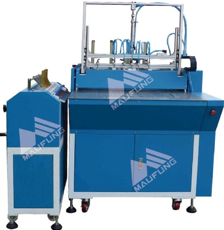 5.2KW पावर और 1-4mm पेपरबोर्ड मोटाई के साथ नोटबुक के लिए अर्ध-स्वचालित बुक केस बनाने की मशीन