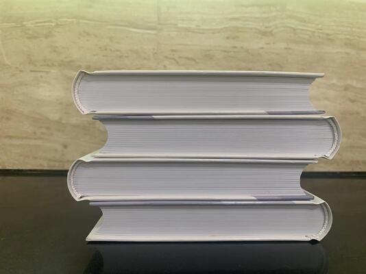 1.5kw पावर के साथ सेमी-ऑटोमैटिक नोटबुक बाइंडिंग मशीन, 17 PCS/MIN स्पीड और सॉफ्ट कवर और बच्चों की किताबों के लिए 60mm मोटाई